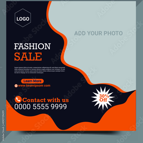 Social Media Post Design Template 