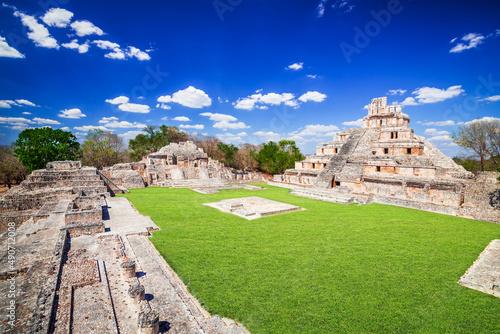 Edzna Mayan City, Campeche - Mexico photo