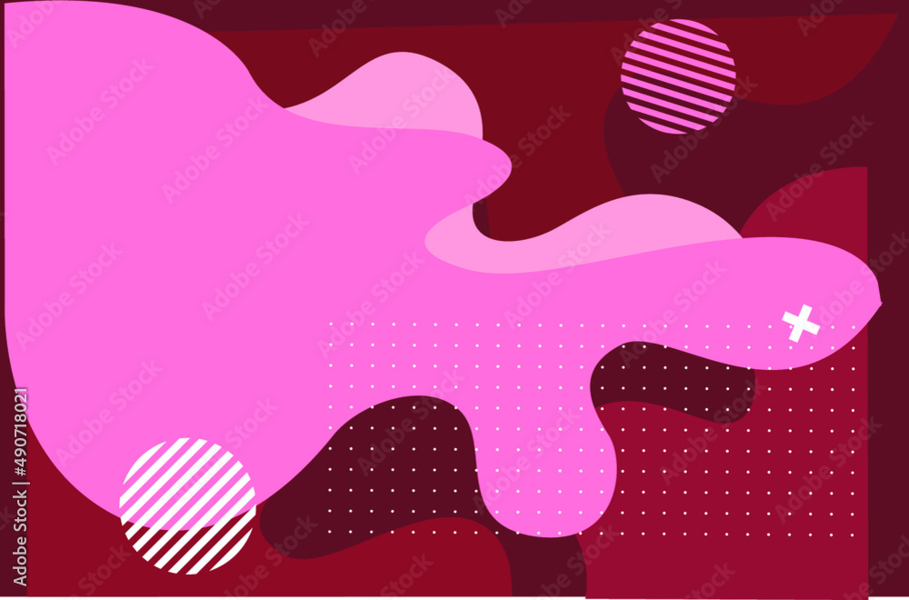pink red  abstract vector flat background wallpaper illustration 