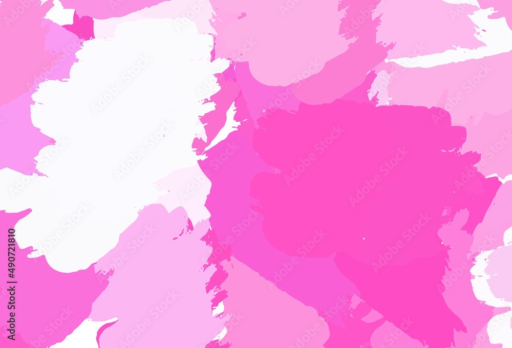 Light Pink vector texture with abstract forms. Light Pink vector texture with abstract forms.