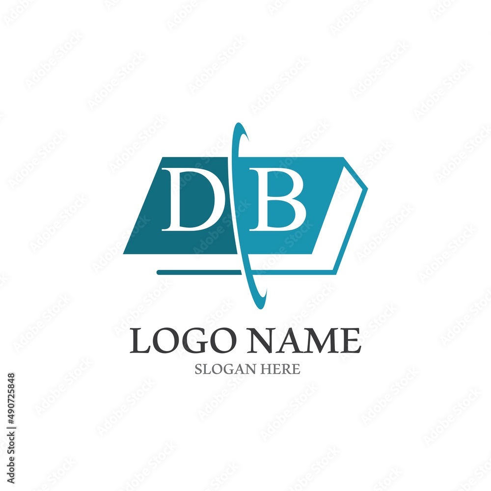 Digital book logo icon technology vector