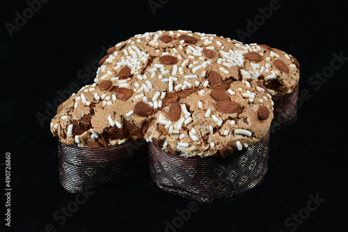 Colomba is an Easter cake in Italy. There are diffent kinds of Colomba cake photo