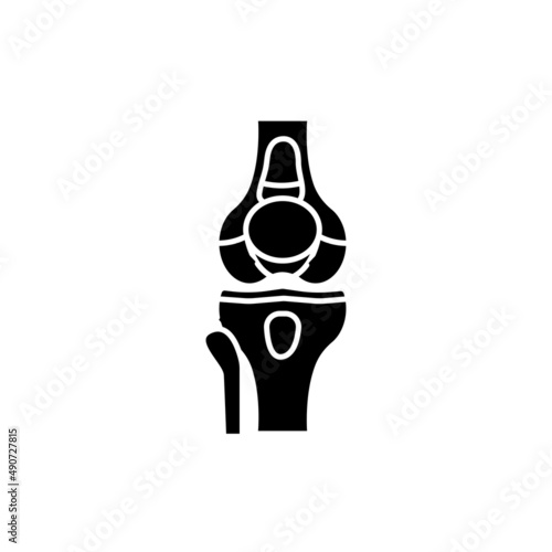 Bursitis color line icon. Pictogram for web page