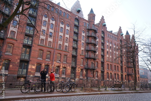 Alte Backsteingebäude in Hamburg (Speicherstadt) © Matthias