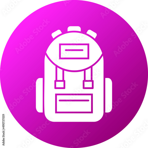 Bagpack Icon Style