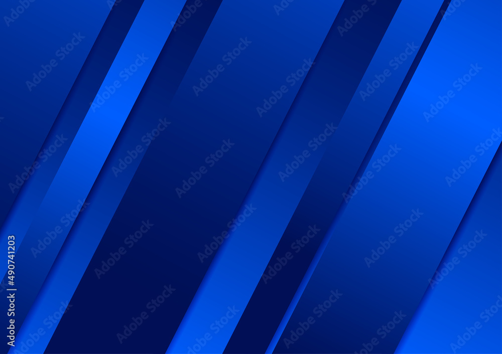 Obraz premium abstract background pattern line parallel glow blue style vector illustration