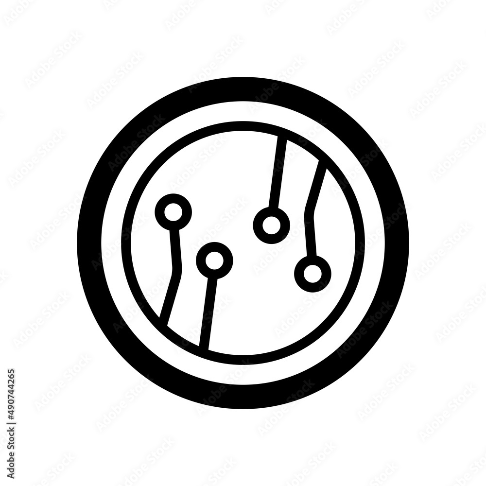 Fiber optic cable Icon Vector Illustration Flat Design Fiber optic cable Icon Vector Illustration Flat Design