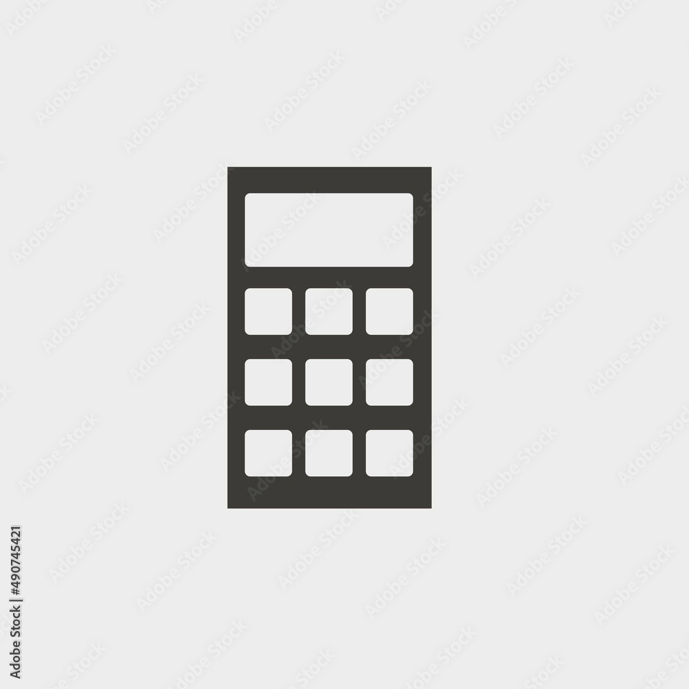 calculator icon vector illustration and symbol for website and graphic design calculator icon vector illustration and symbol for website and graphic design