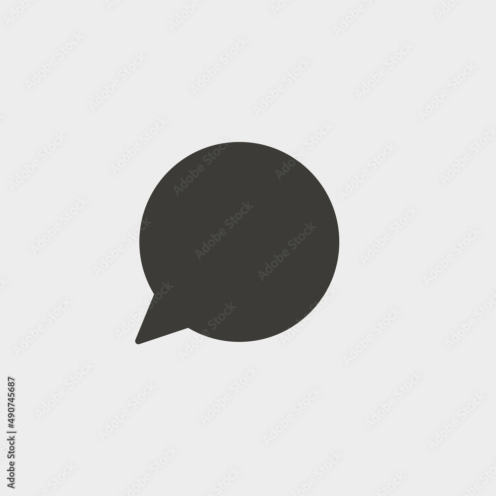 chatting icon vector illustration and symbol for website and graphic design chatting icon vector illustration and symbol for website and graphic design