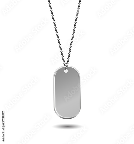 Military ID Tag Army Medallion.