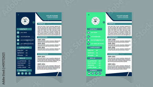 Professional cv design
