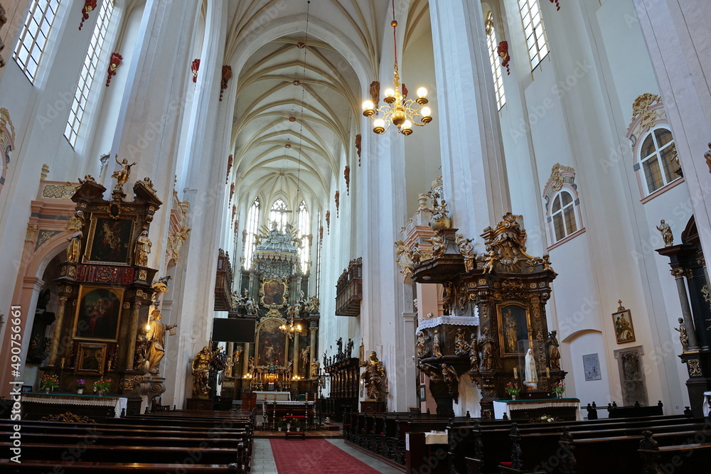 St. Stanislaus, St. Dorothy and St. Wenceslas in Wroclaw, Poland