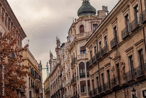 historic center of the city of murcia spain