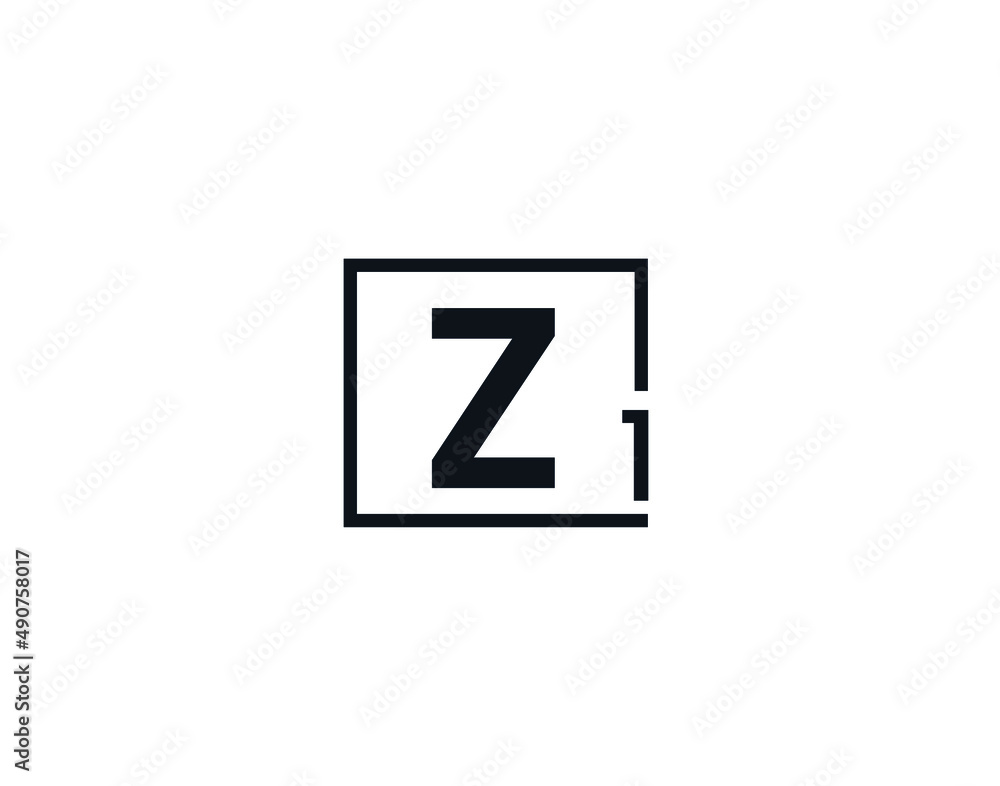 Z1, 1Y Initial letter logo Z1, 1Y Initial letter logo