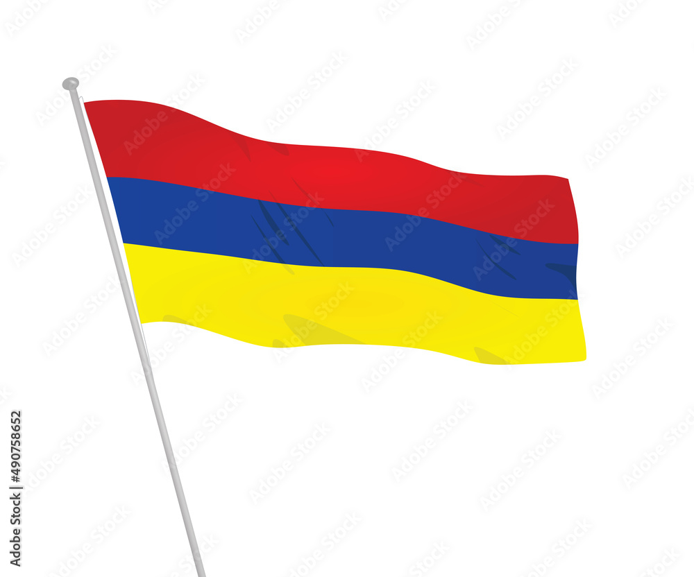 Armenia national flag. vector illustration Armenia national flag. vector illustration