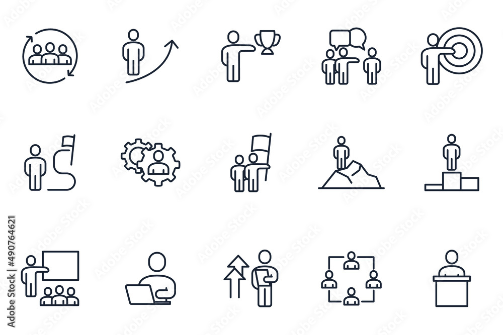 set of Business People elements symbol template for graphic and web design collection logo vector illustration set of Business People elements symbol template for graphic and web design collection logo vector illustration
