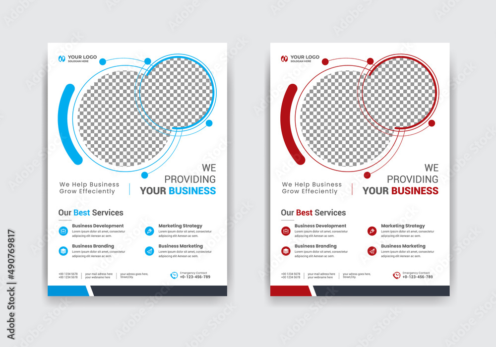 Corporate Business Flyer Design Template