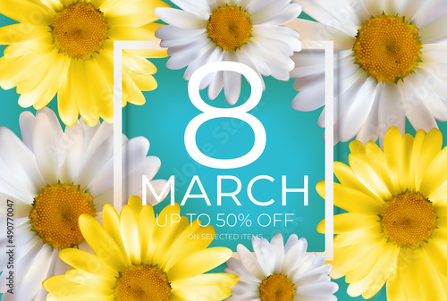 Poster International Happy Women s Day 8 March Greeting card sale banner. Can...