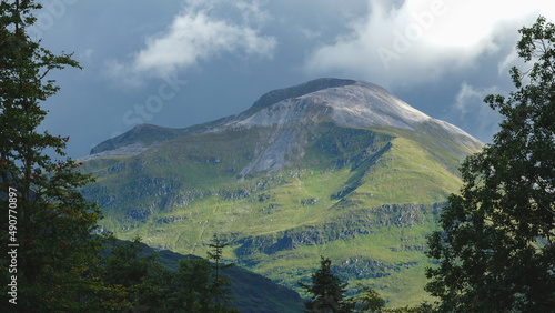 mountain in the Scotland 