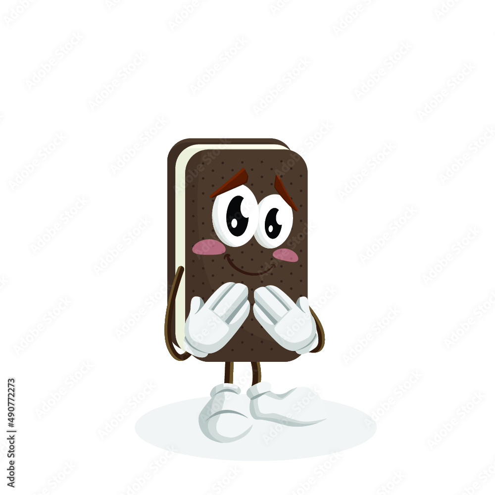 Ice cream Logo mascot