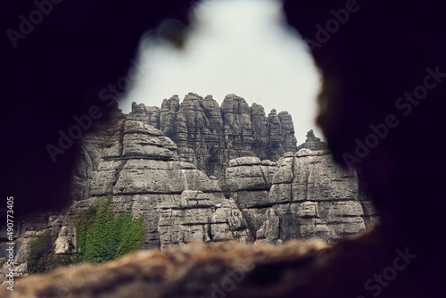 stone rock erosion torcal antequera