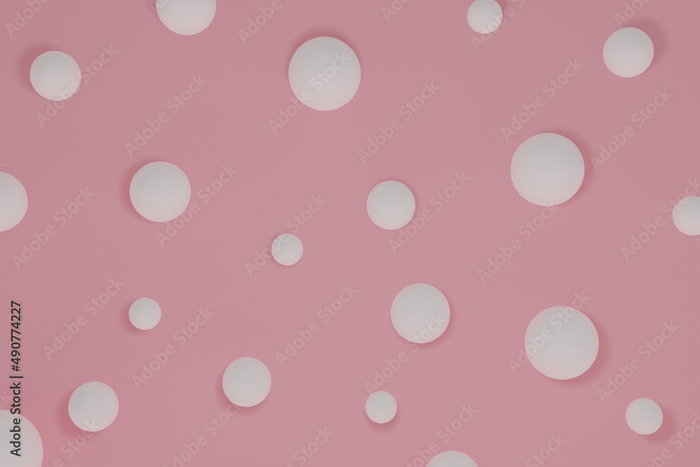 Abstract minimal White and Pink background , 3D rendering , pattern texture Abstract minimal White and Pink background , 3D rendering , pattern texture