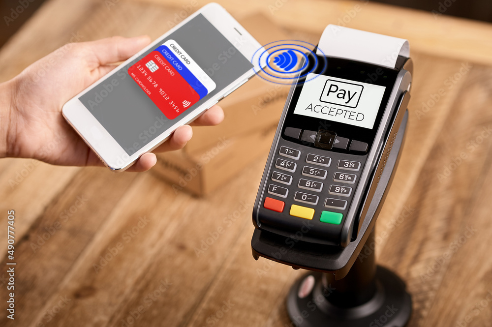 With your phone and POS payment terminal in your hand, make payments via NFC. With your phone and POS payment terminal in your hand, make payments via NFC.