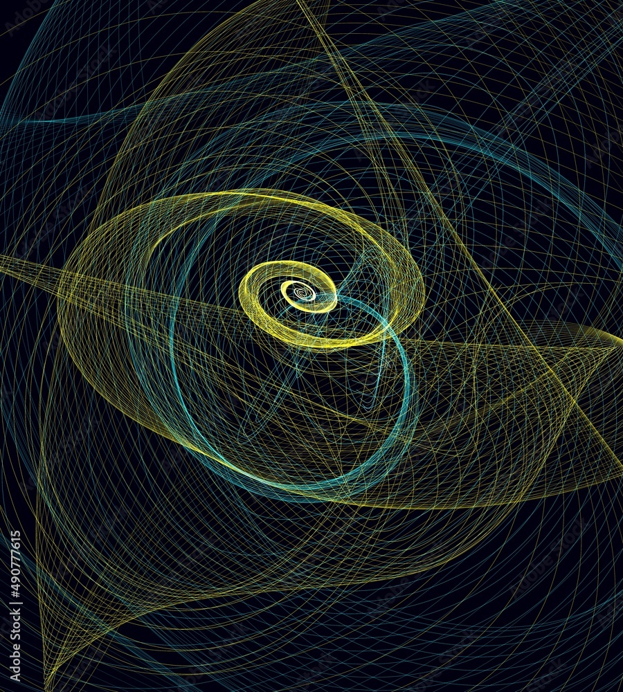 abstract fractal background
