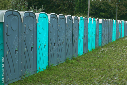 WC, portable toilets for outdoor events ..  