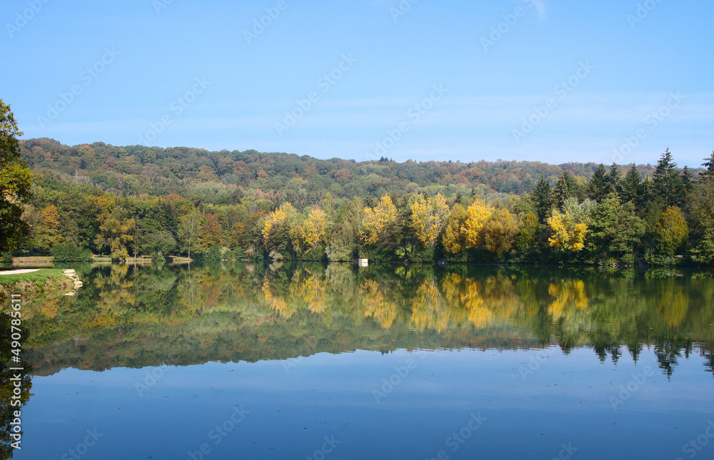 lac de contrexeville  vosges