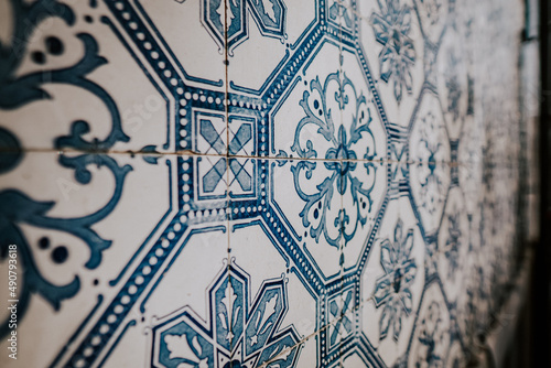 Photos detail of the mosaic of the hagia sophia