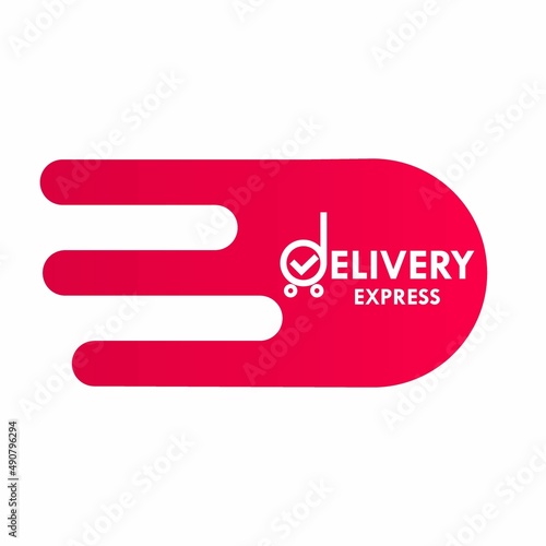 Free Download Delivery express logo template illustration. suitable for brand - GFXLoad