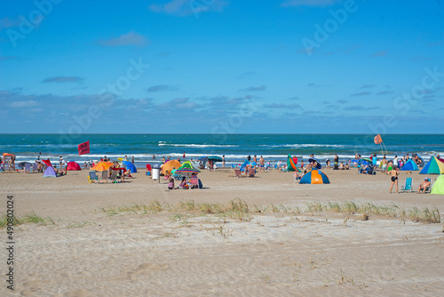 Playa de San Clemente del Tuyú, Costa Atlántica Argentina