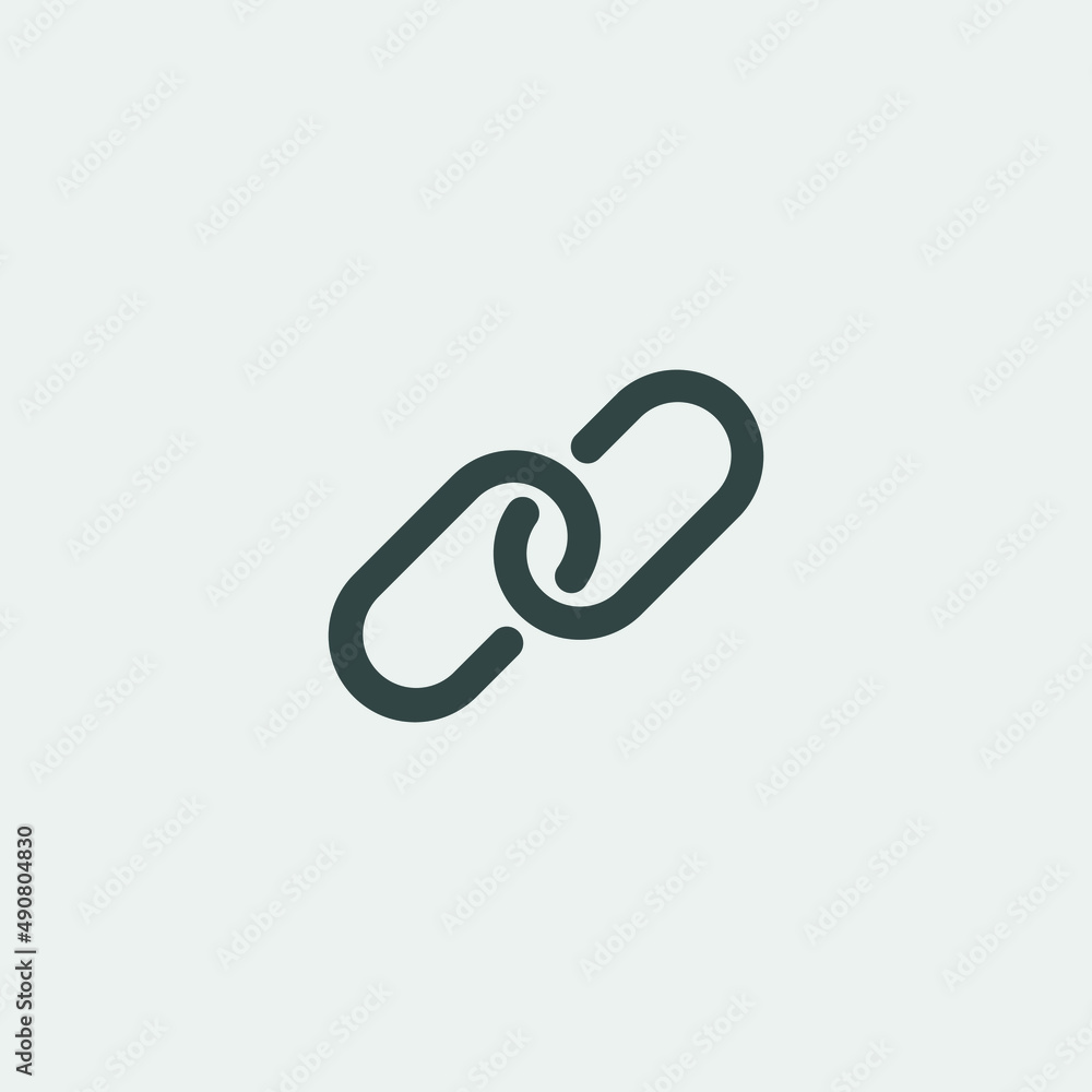 Obraz premium Chain link icon
