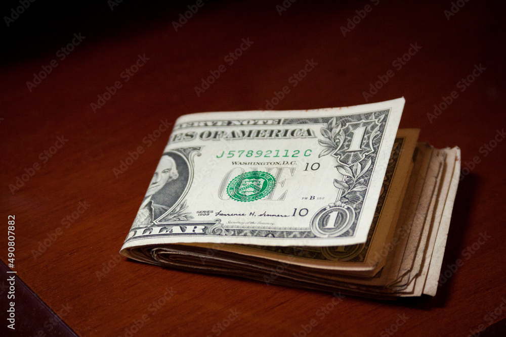 Dollar bills on the table. dollar concept. money concept. Dollar bills on the table. dollar concept. money concept.