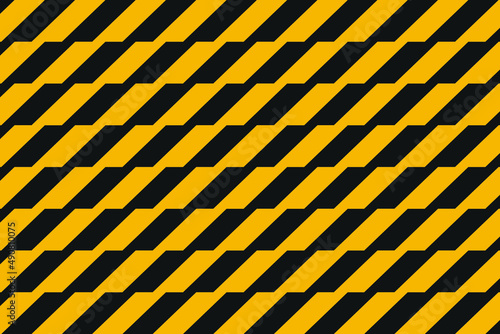 Vector illustration of nuclear, danger and radioactivity area