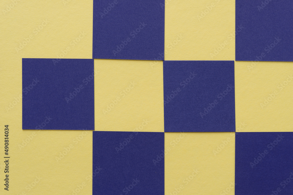 purple blue and yellow checkered background pattern