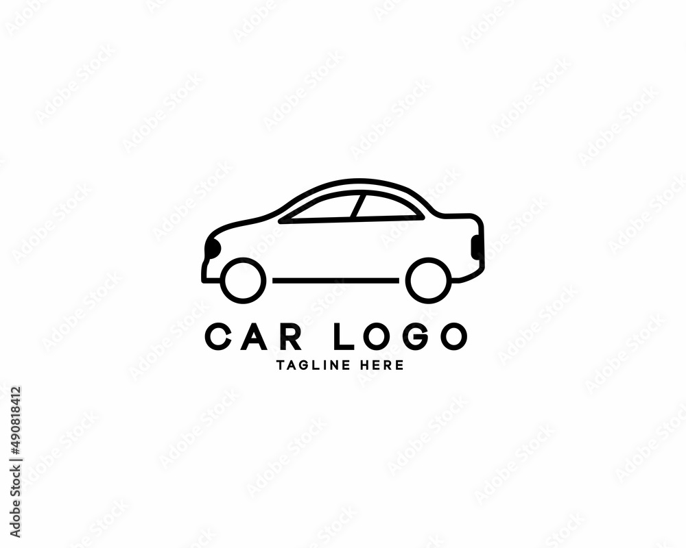 Car logo design template illustration vector