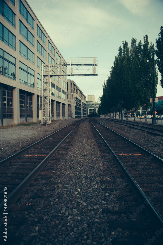 railway in the city