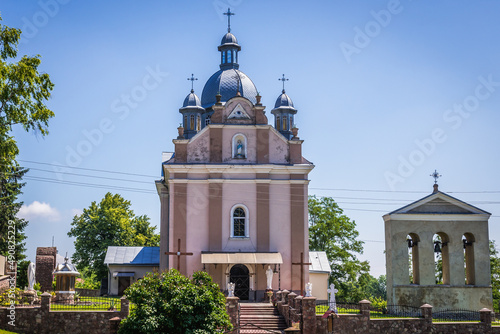 Ascension Orthodox Church in Yagelnitsa village, Chortkiv region, Ukraine photo