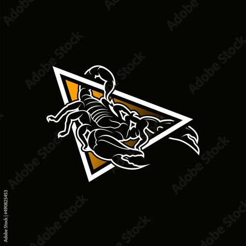Scorpion Logo design vector