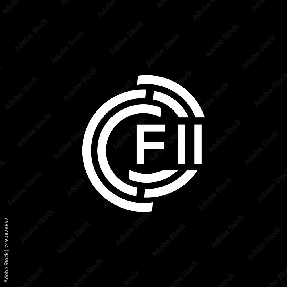 FIJ letter logo design on black background. FIJ creative initials letter logo concept. FIJ letter design. FIJ letter logo design on black background. FIJ creative initials letter logo concept. FIJ letter design.