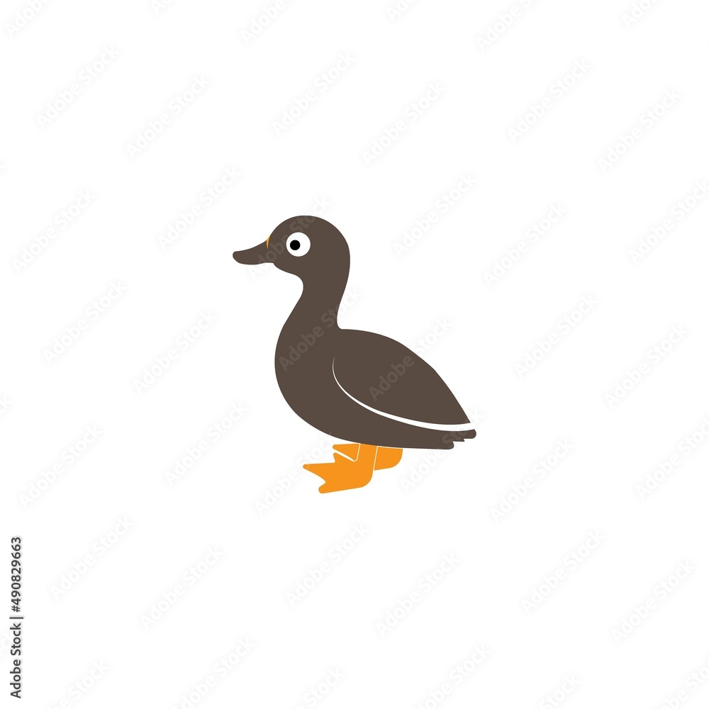 Obraz premium duck icon