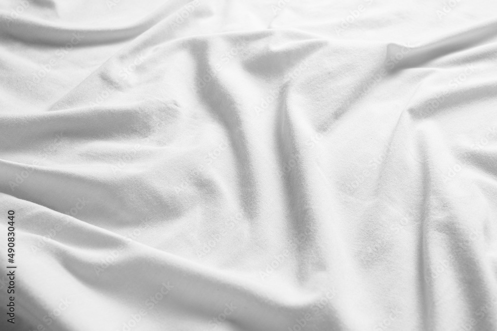 Fototapeta premium Full Frame Shot Of Crumpled Sheet