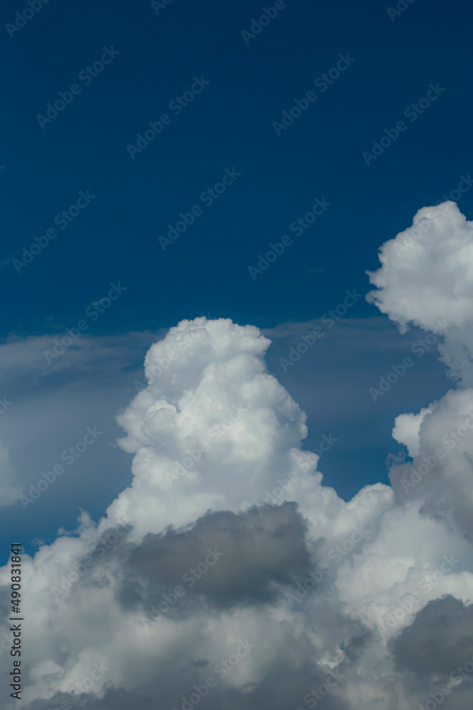 very thick cumulonimbus clouds, a sign of heavy rain. very thick cumulonimbus clouds, a sign of heavy rain.