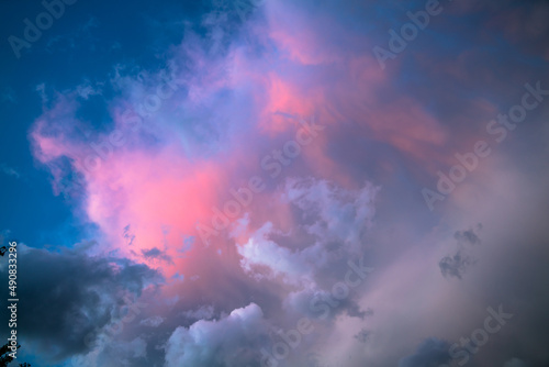 colorful clouds and sky