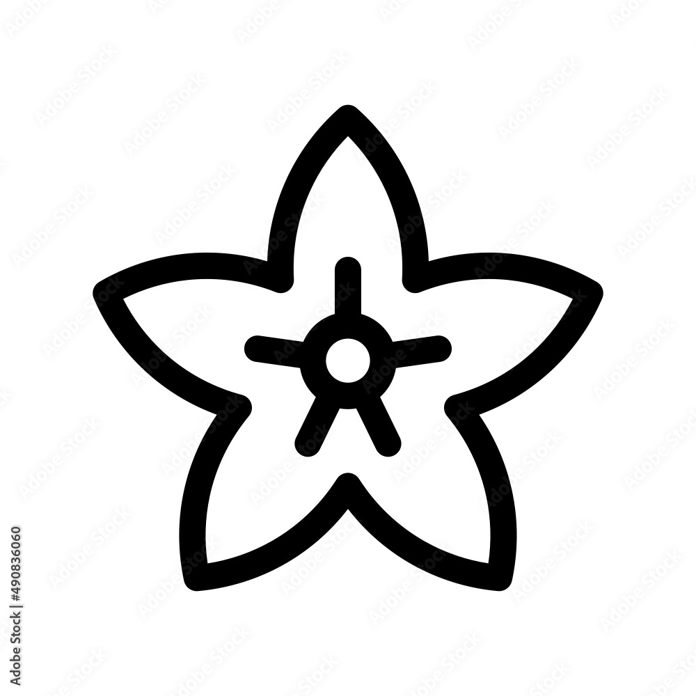 Sakura Icon Vector Illustration Sakura Icon Vector Illustration