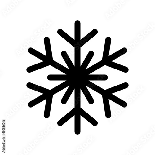 Snow Icon Vector Illustration