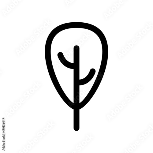 Leaf Icon Vector Illustration