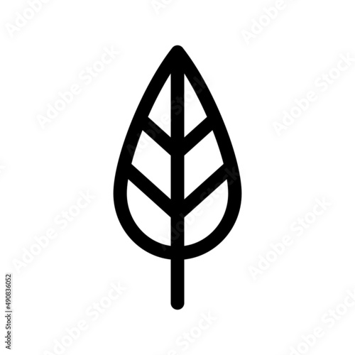 Leaf Icon Vector Illustration